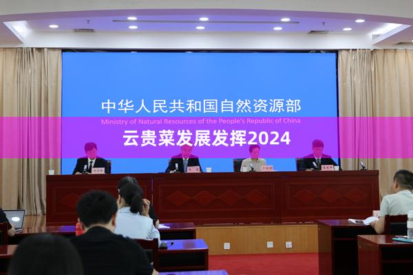 云贵菜发展发挥2024