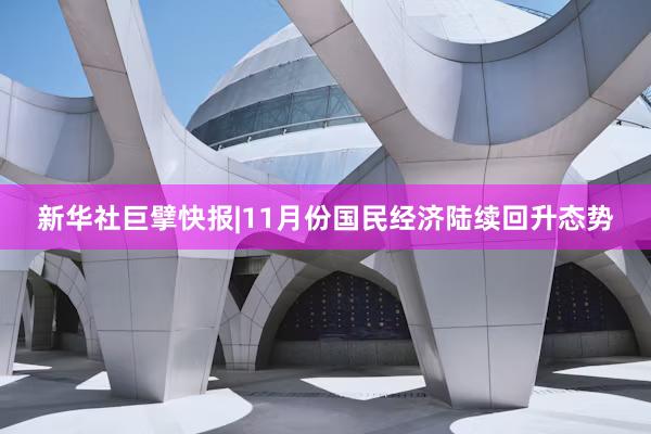 新华社巨擘快报|11月份国民经济陆续回升态势